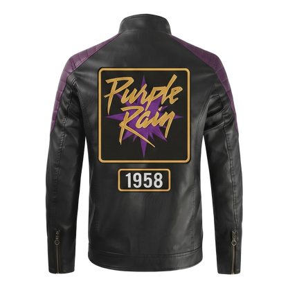 Purple Rain tribute jacket - back