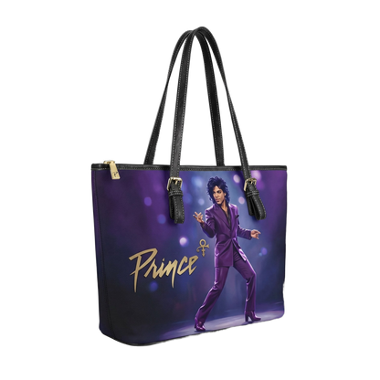 Prince Black Stage handmade tote bag