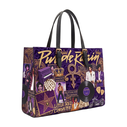 Prince Gold Love Symbol handmade tote bag